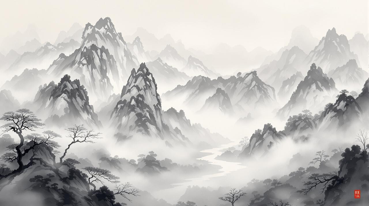 墨韵山水：中国画卷 - 草榴视频HD高清在线观看
